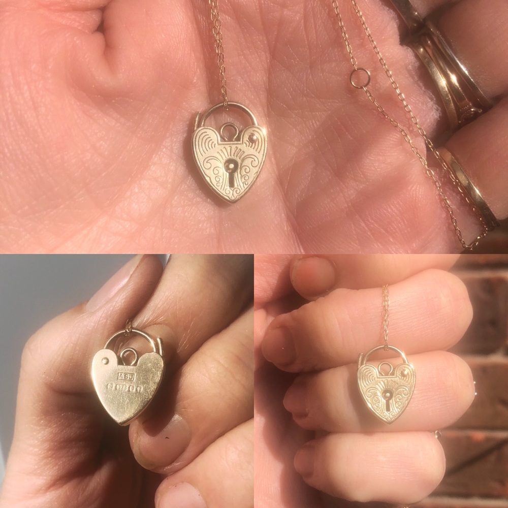 Vintage 9ct Locket pendant